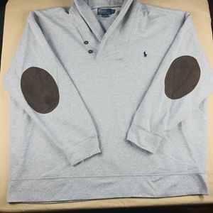 Polo ralph lauren gray 3XB cowl sweater